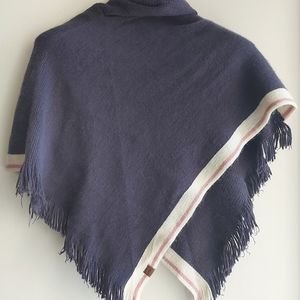 Roots Kids Cabin Poncho Purple Small - Medium